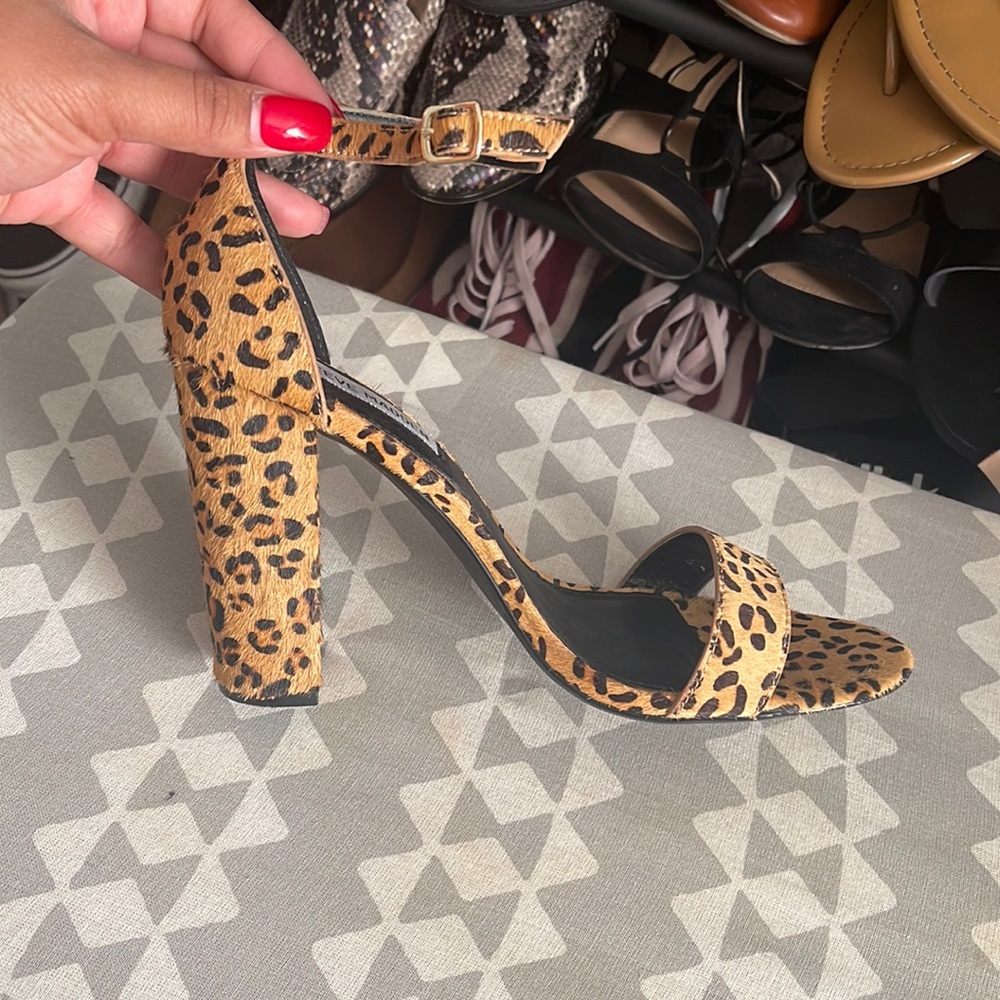 Steve Madden Leopard Print Heels